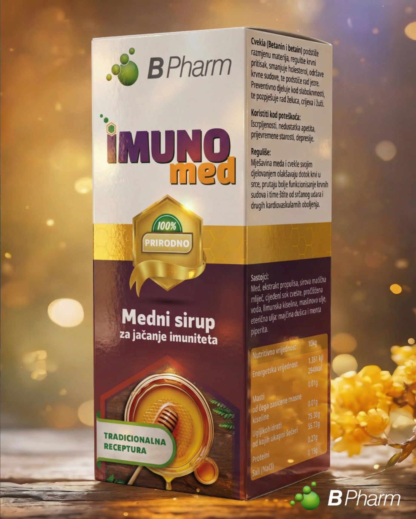 B Pharm Instagram post